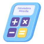 calculadora alicia de android application logo